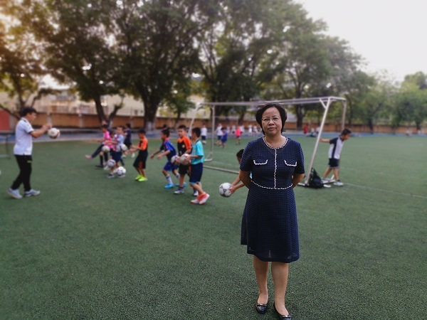 一位小学校长的校园足球自白——温丽珍：愿足球能影响一代人