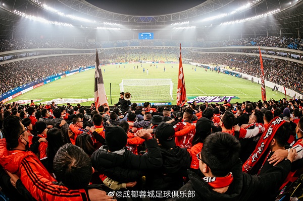 这一夜,是成都蓉城的胜利,也是中超的胜利!
