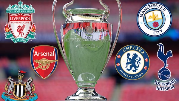 最强势英超，席卷欧冠